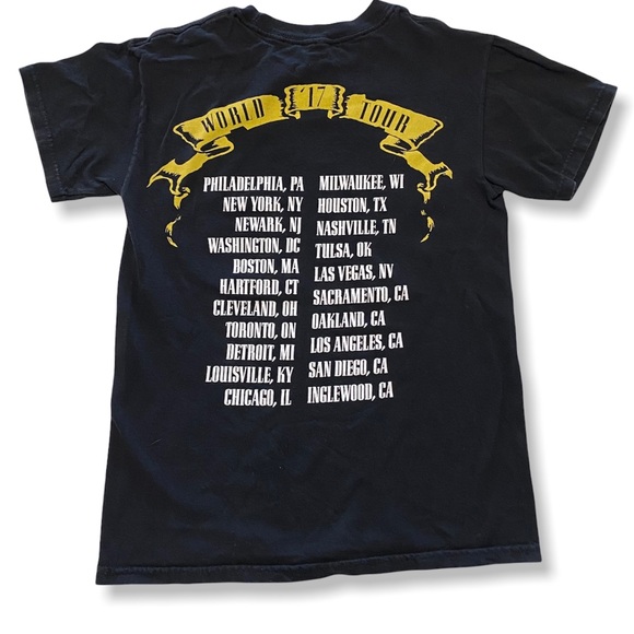 GUNS N ROSES RETRO T-SHIRT - (XS-S) - Picture 4 of 4